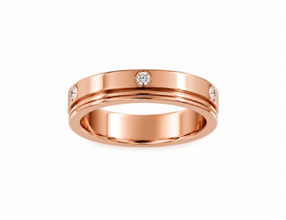 Anello Chimento Donna in Oro Diamante 0.03 Ct 1A04060BB1140 - 1A04060BB1140